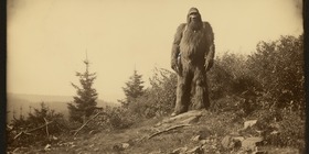 Vintage Bigfoot Photo