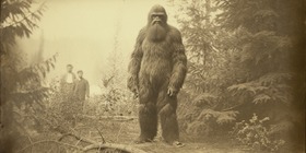 Vintage Bigfoot Photo