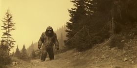 Vintage Bigfoot Photo