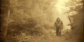 Vintage Bigfoot Photo