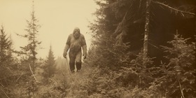 Vintage Bigfoot Photo