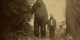 Vintage Bigfoot Photo