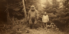 Vintage Bigfoot Photo