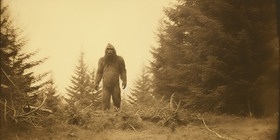Vintage Bigfoot Photo