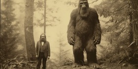 Vintage Bigfoot Photo