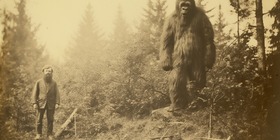 Vintage Bigfoot Photo