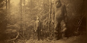 Vintage Bigfoot Photo