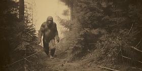 Vintage Bigfoot Photo